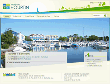Tablet Screenshot of mairie-hourtin.fr
